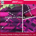 Coarser microfiber polyester spandex fabric for garment